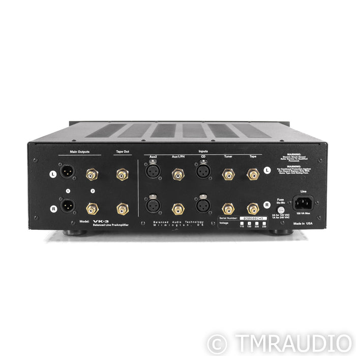 BAT VK-3i Balanced Tube Stereo Preamplifier