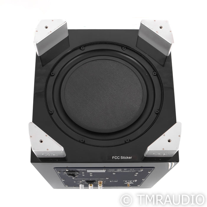REL S/3 SHO 10‚Äù Powered Subwoofer; Super High Output; Piano Black
