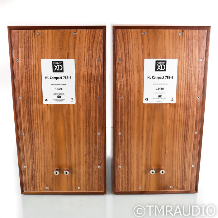 Harbeth HL Compact 7ES-3 XD Bookshelf Speakers; Walnut Pair