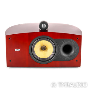 B&W Nautilus HTM2 Center Channel Speaker; Red Cherry; HTM-2