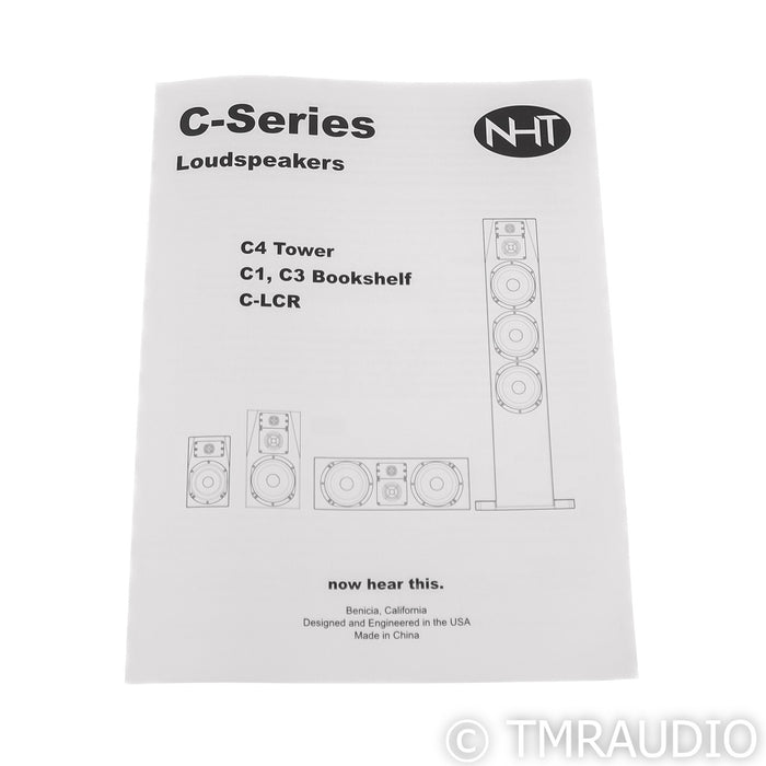 NHT C-LCR Center Channel Speaker; Gloss Black