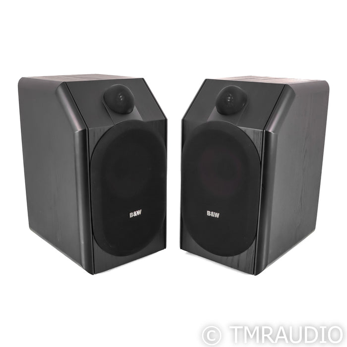 B&W CDM1 Bookshelf Speakers; Black Ash Pair