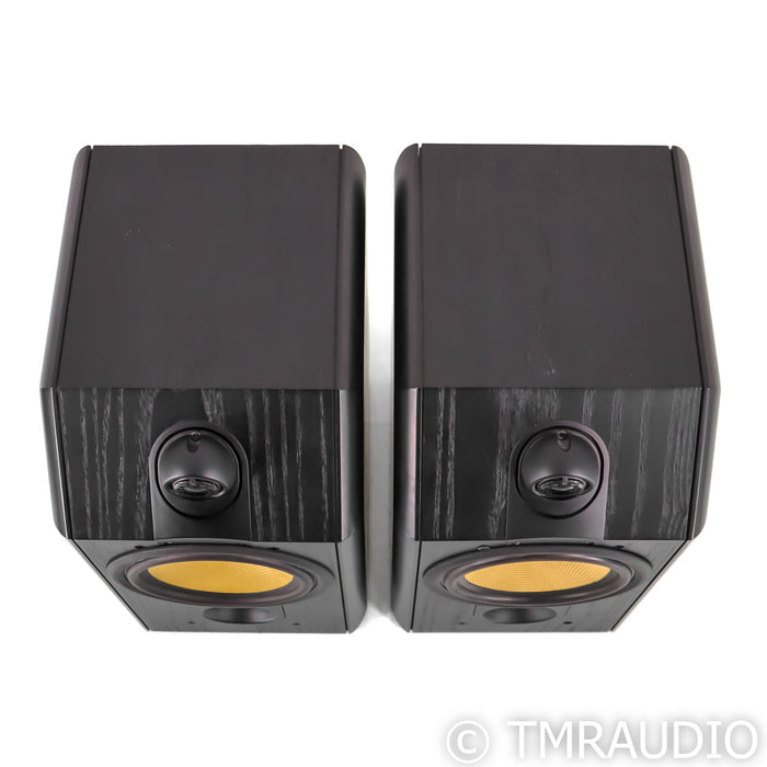B&W CDM1 Bookshelf Speakers; Black Ash Pair
