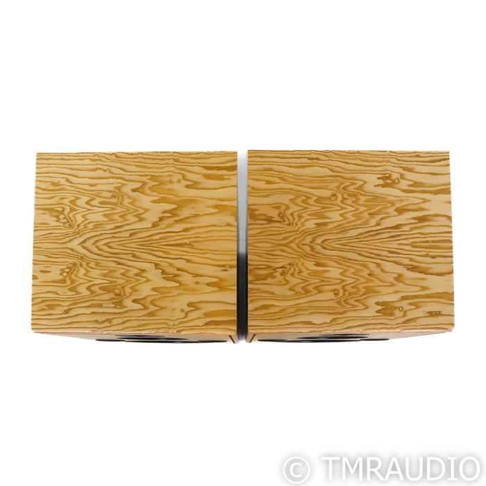 Harbeth 40.2 40th Anniversary Edition Monitors; Tamo Ash Pair with Ton Traeger Stands