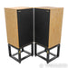 Harbeth 40.2 40th Anniversary Edition Monitors; Tamo Ash Pair with Ton Traeger Stands