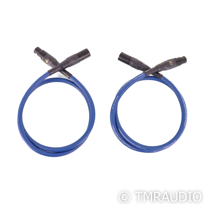 Cardas Clear Light XLR Cables; 1m Pair Balanced Interconnects
