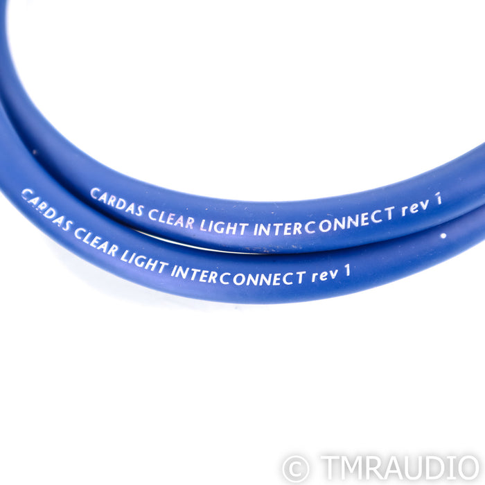 Cardas Clear Light XLR Cables; 1m Pair Balanced Interconnects
