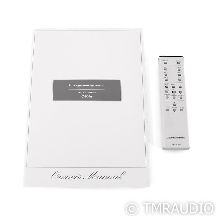 Luxman C-900u Stereo Preamplifier; C900