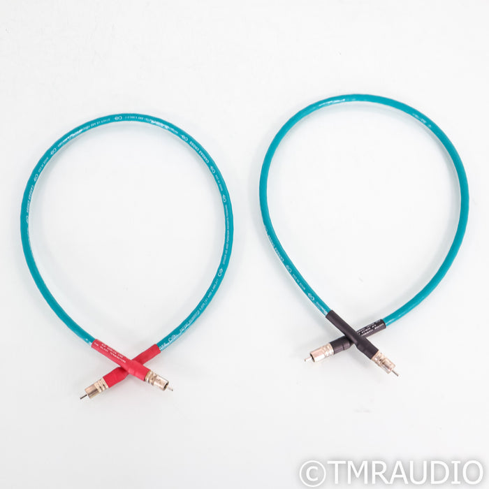 Cardas Cross RCA Cables; 1m Pair Interconnects