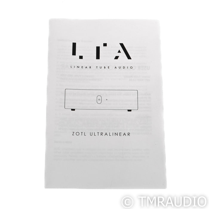 LTA ZOTL Ultralinear+ Stereo Tube Power Amplifier