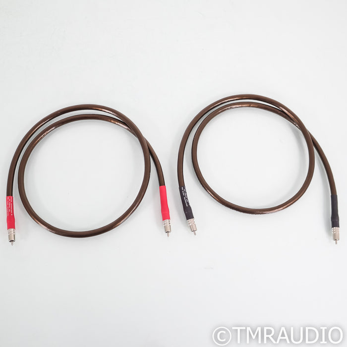 Cardas Hexlink Golden 5C RCA Cables; 1.5m Pair Interconnects