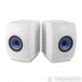 KEF LS50 Bookshelf Speaker; White Pair