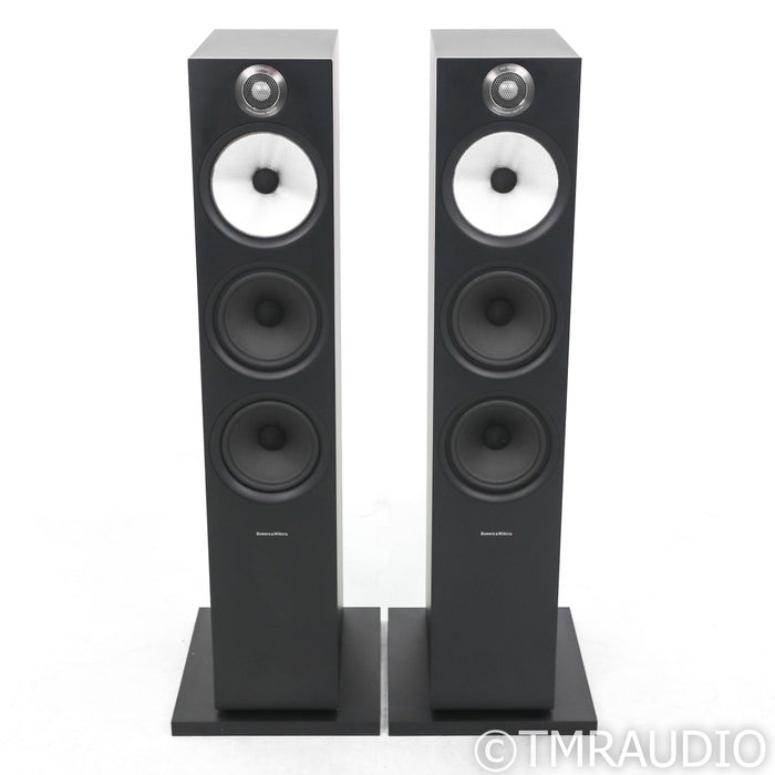 B&W 603 S2 Anniversary Edition Floorstanding Speakers; Black Pair