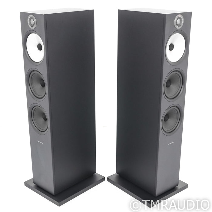 B&W 603 S2 Anniversary Edition Floorstanding Speakers; Black Pair