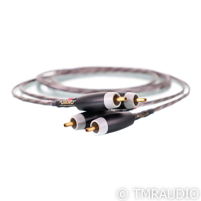 Audience Ohno RCA Cables; 2m Pair Interconnects (Demo w/ Warranty)