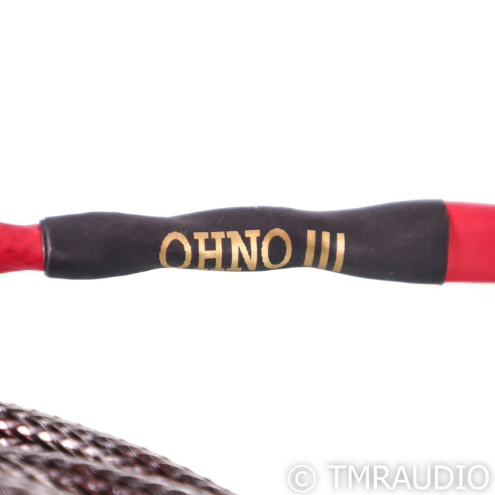 Audience OHNO III Speaker Cables; 3m Pair (Demo w/ Warranty)