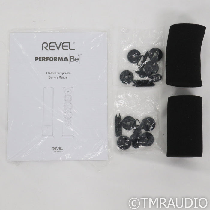 Revel Performa F226Be Floorstanding Speakers; Silver Pair