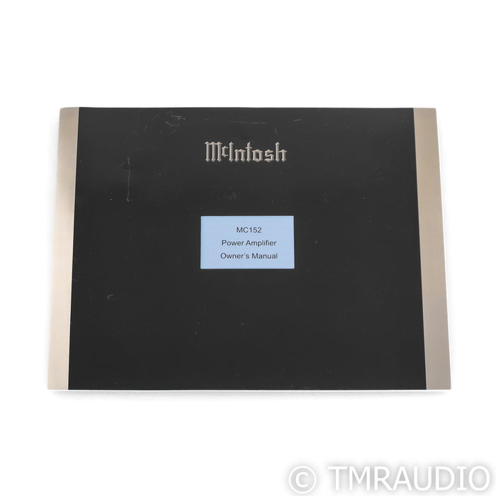 McIntosh MC152 Stereo Power Amplifier