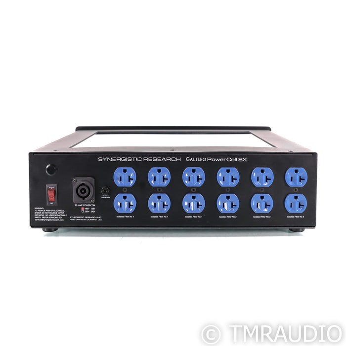Synergistic Research Galileo PowerCell SX AC Line Power Conditioner; 25th Anniversary SR25 Power Cable (43/100)