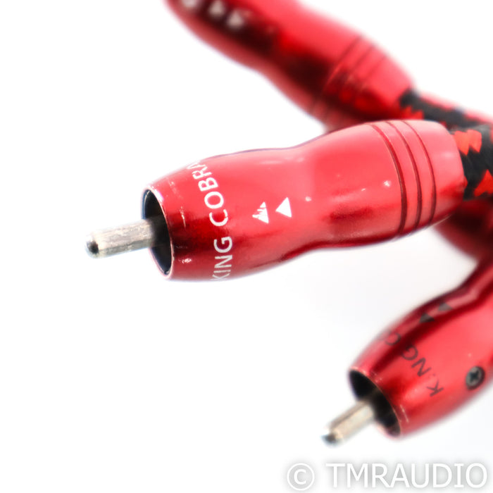 AudioQuest King Cobra RCA Cables; 1m Pair Interconnects