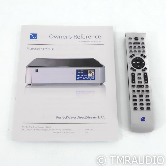 PS Audio PerfectWave DirectStream DAC; PerfectWave Bridge II; D/A Converter