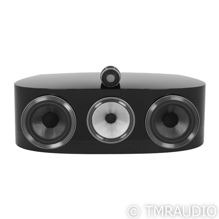 B&W HTM82 D4 Center Channel Speaker; HTM-82; Gloss Black