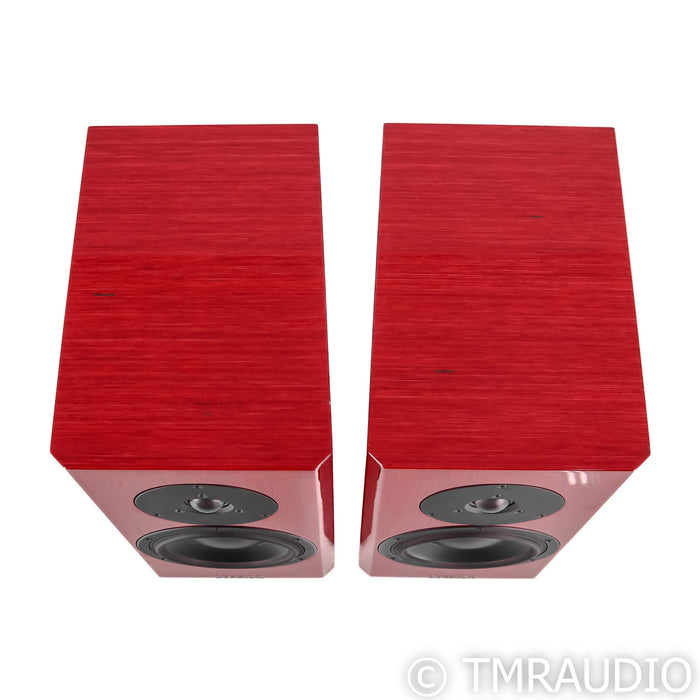 Dynaudio Special Forty Bookshelf Speakers; High Gloss Red Pair