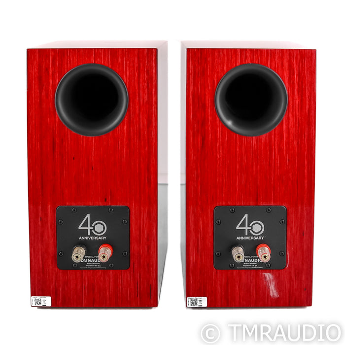 Dynaudio Special Forty Bookshelf Speakers; High Gloss Red Pair
