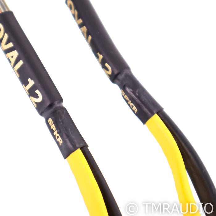 Analysis Plus Oval 12 Bi-Wire Speaker Cables; 6ft Pair