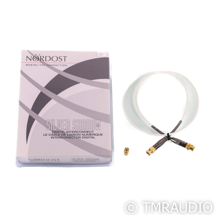 Nordost Silver Shadow BNC Digital Coaxial Cable; Single 1m Interconnect