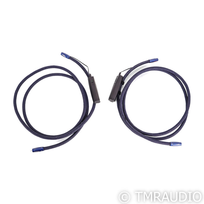 AudioQuest Water RCA Cables; 2m Pair Interconnects; 72v DBS
