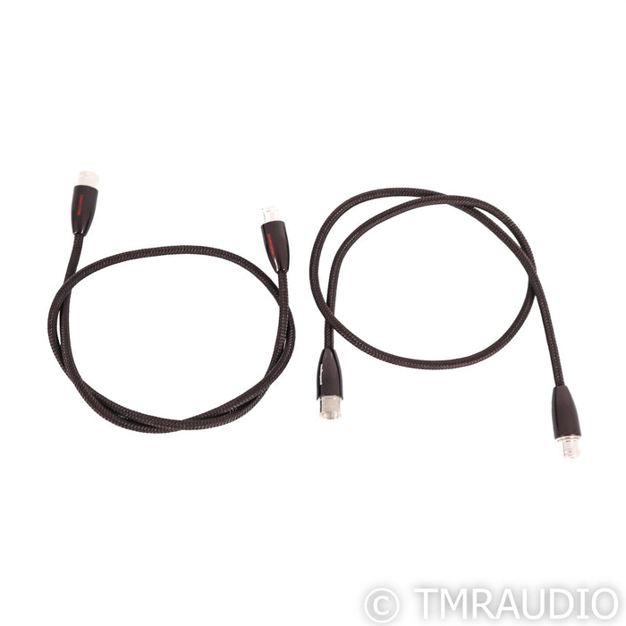 AudioQuest Mackenzie XLR Cable; 1m Pair Balanced Interconnect