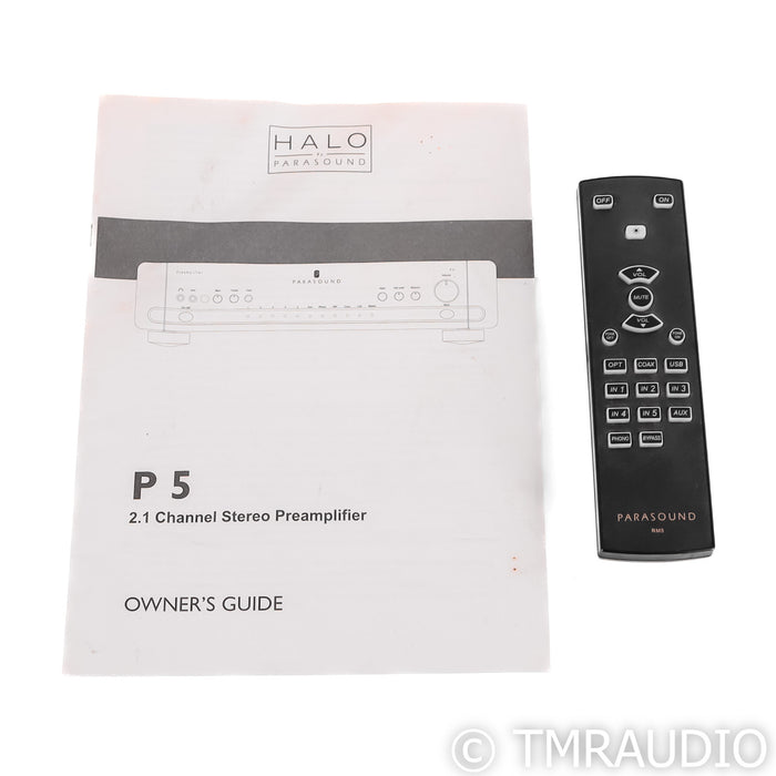 Parasound Halo 2.1 Channel Preamplifier; MM / MC Phono