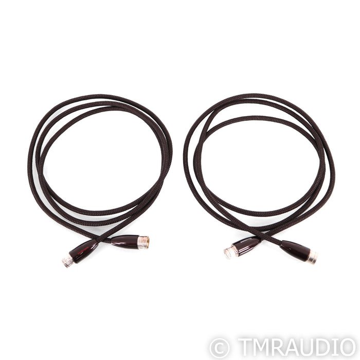 AudioQuest Mackenzie XLR Cables; 2m pair Balanced Interconnects