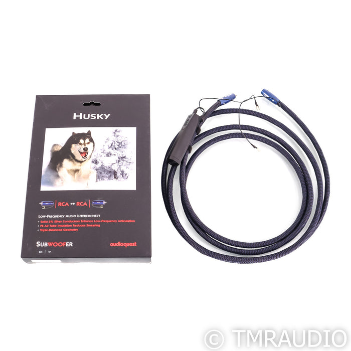 AudioQuest Husky RCA Subwoofer Cable; Single 3m Interconnect