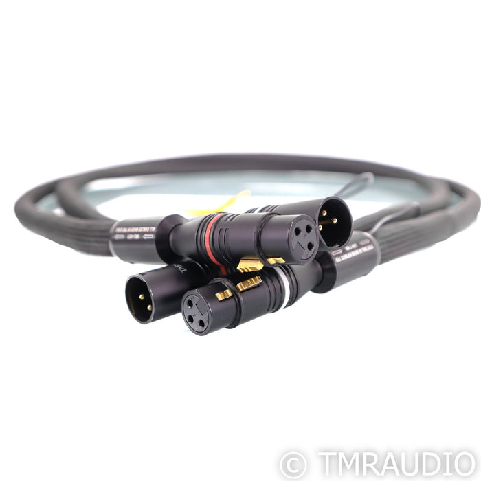 Tara Labs Muse XLR Cables; 1.5m Pair Balanced Interconnects; HFX Ground Station