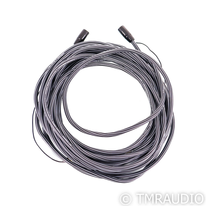AudioQuest Black Lab RCA Subwoofer Cable; Single 8m Interconnect