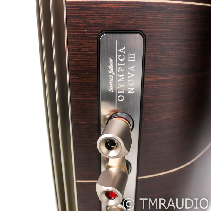 Sonus Faber Olympica Nova V Floorstanding Speakers; Pair Wenge