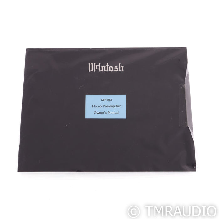 McIntosh MP100 MM / MC Phono Preamplifier; A/D Converter