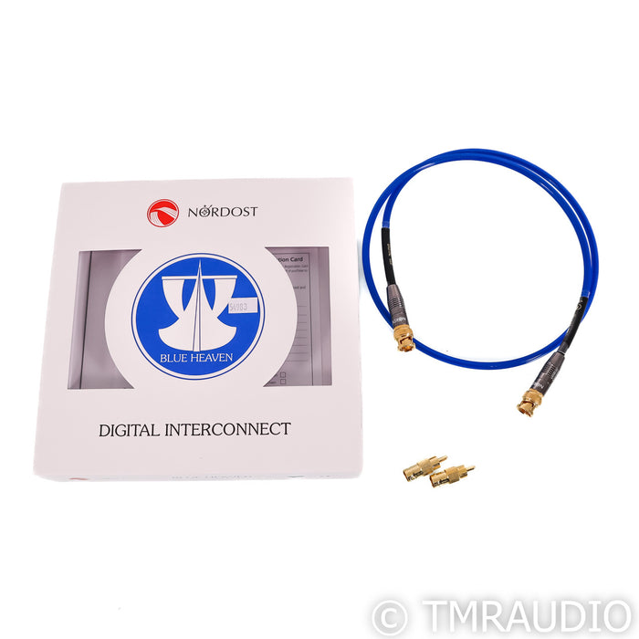 Nordost Blue Heaven BNC Digital Coaxial Cable; 1m Interconnect (Open Box)