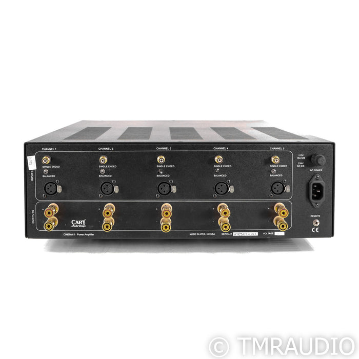 Cary Audio Cinema 5 Five Channel Power Amplifier