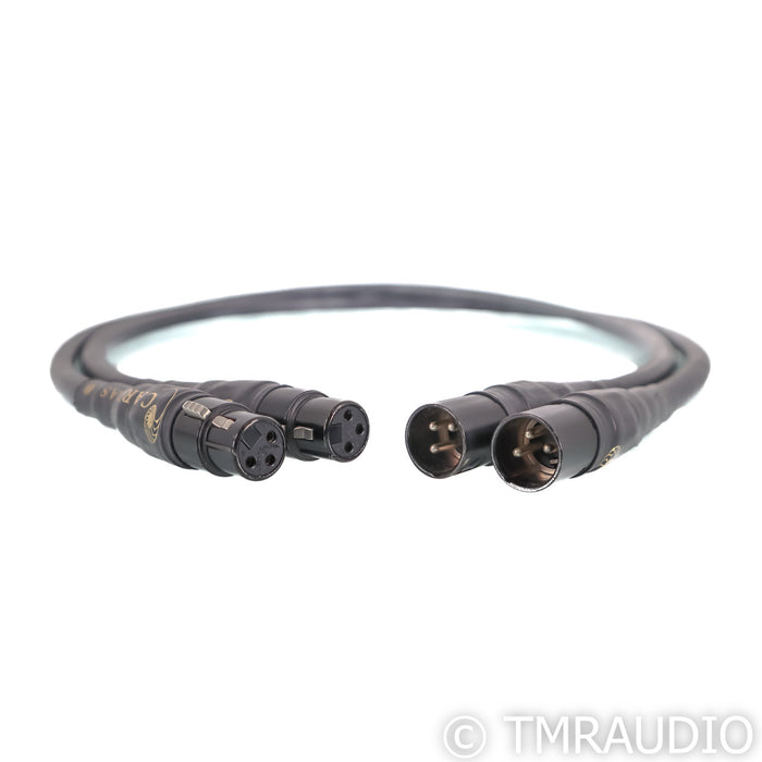Cardas Golden Reference XLR Cables; 1m Pair Balanced Interconnects