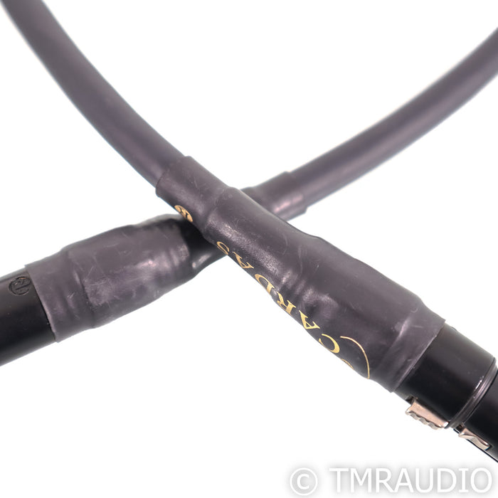Cardas Golden Reference XLR Cables; 1m Pair Balanced Interconnects