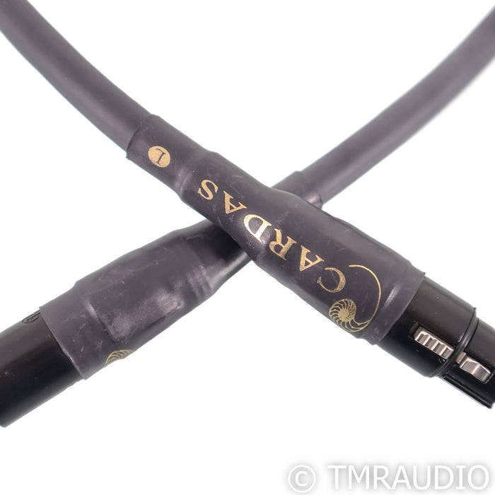 Cardas Golden Reference XLR Cables; 1m Pair Balanced Interconnects