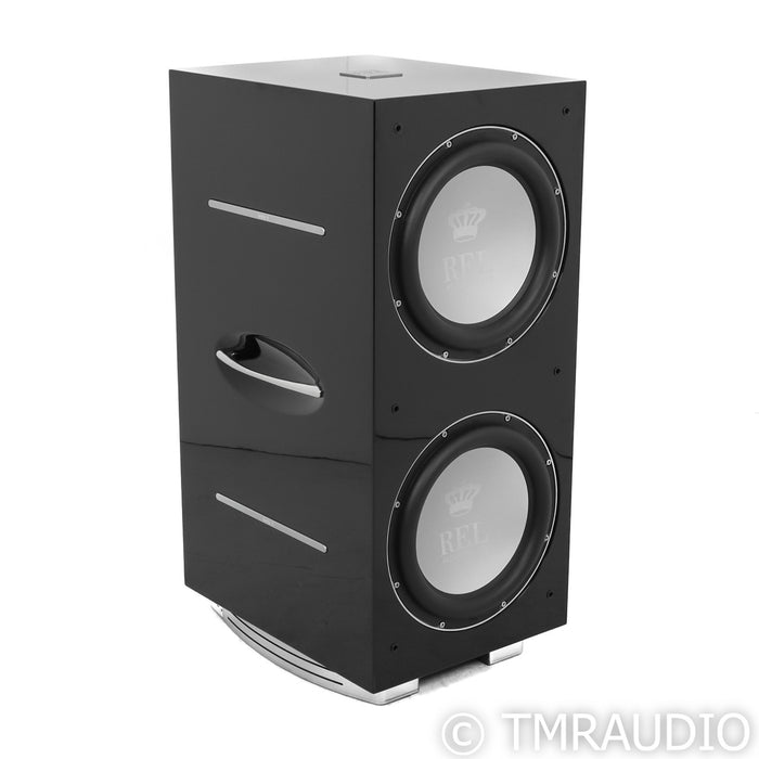 REL 212/SX 12" Powered Subwoofer; Black Gloss