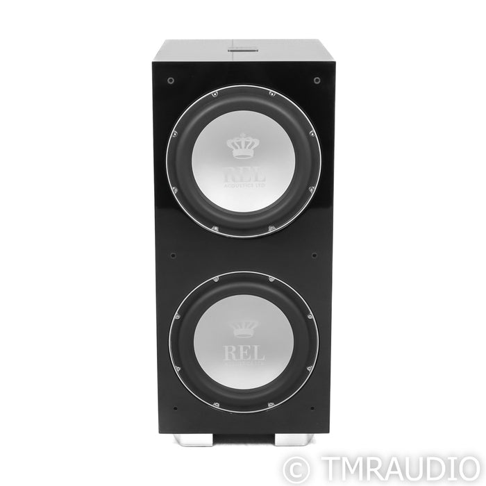 REL 212/SX 12" Powered Subwoofer; Black Gloss