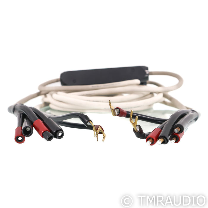 Transparent Audio MusicWave Bi-Wire Speaker Cables; 15ft Pair Spade to Banana