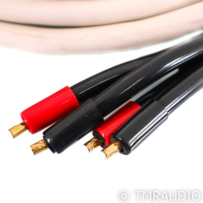 Transparent Audio MusicWave Bi-Wire Speaker Cables; 15ft Pair Spade to Banana