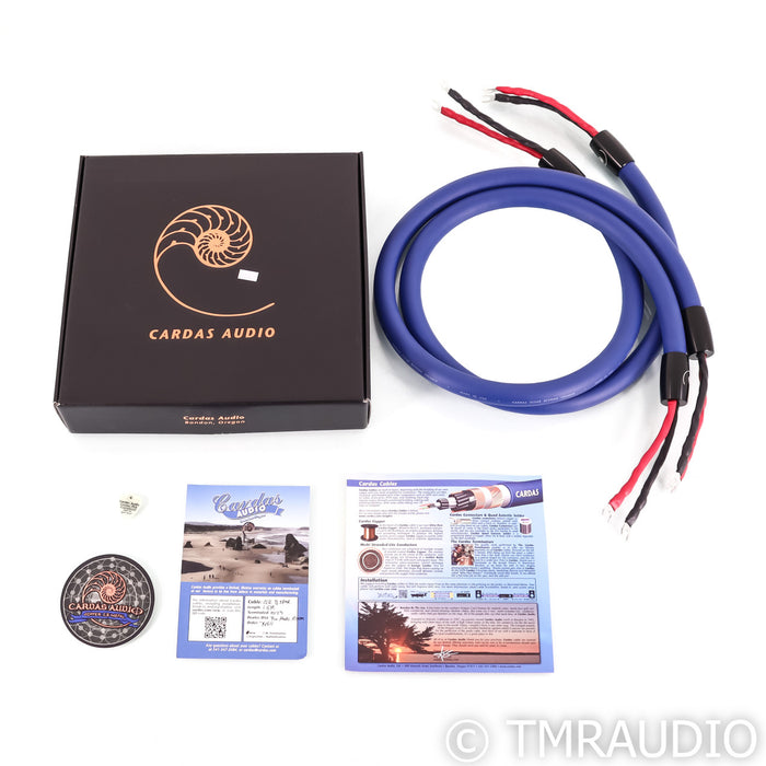Cardas Clear Beyond Speaker Cables; 1.5m Pair (Open Box)