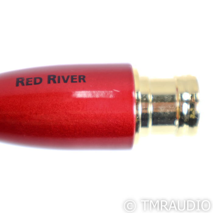 AudioQuest Red River XLR Cables; 0.5m Pair Balanced Interconnects